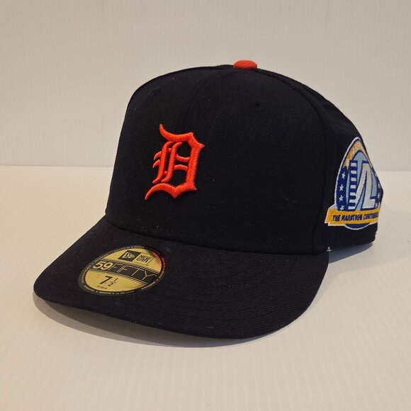 Detroit Tigers Custom Nipsey Hussle Hip Hop New Era 59Fifty Fitted 7 1/2 Hat Cap - Picture 1 of 16
